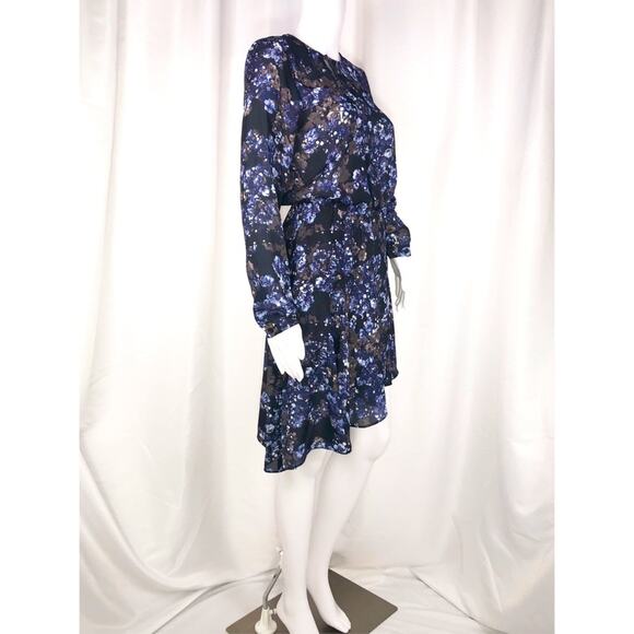 Parker Bluebonnet Cutout Neckline Asymmetric Dress Size XS NWT - Picture 1 of 16